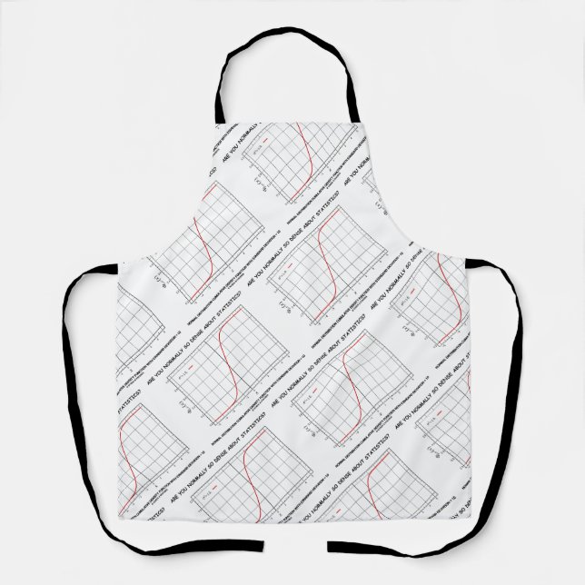 Are You Normally So Dense About Statistics? Apron (Front)