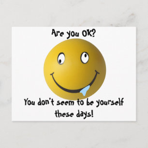 Are you OK Postcard