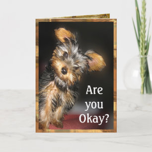 Are you Okay? Customisable Card