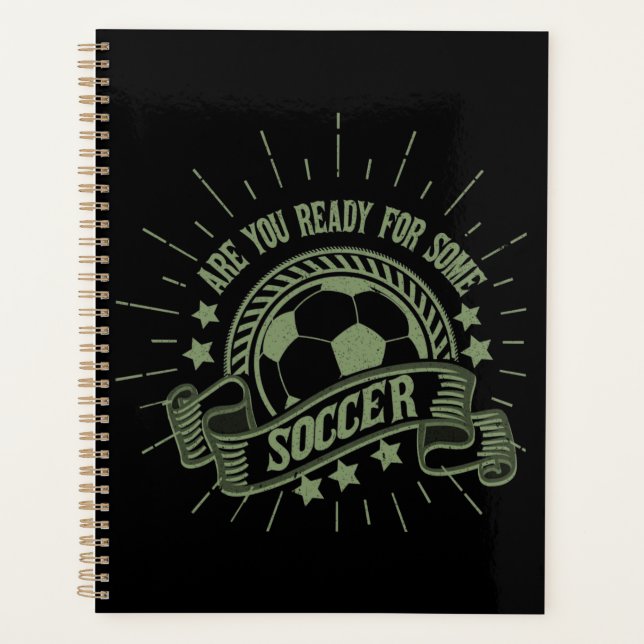Are You Ready For Some Soccer Planner (Front)