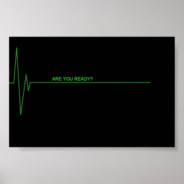 Are you Ready? Poster (Front)