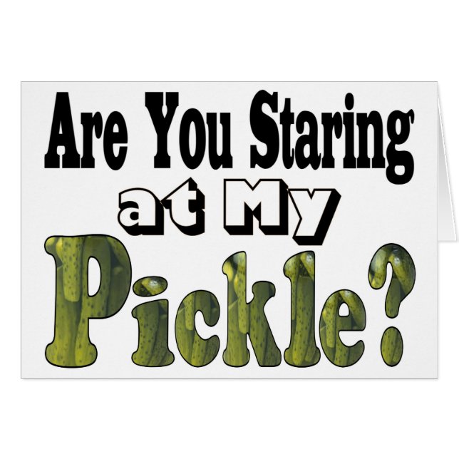 Are You Staring? (Front Horizontal)