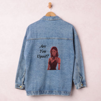 Are You Upset? Denim Jacket