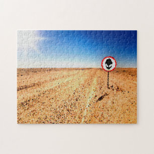 Area 51 Alien Nevada. Jigsaw Puzzle
