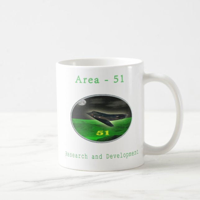Area 51 coffee mug (Right)