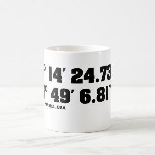 AREA 51 - coordinates Coffee Mug