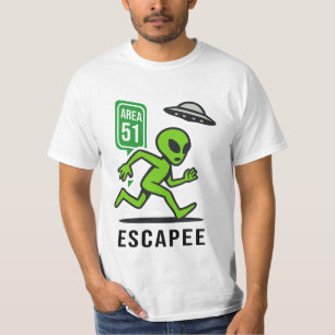 Area 51 Escapee - Alien T-Shirt