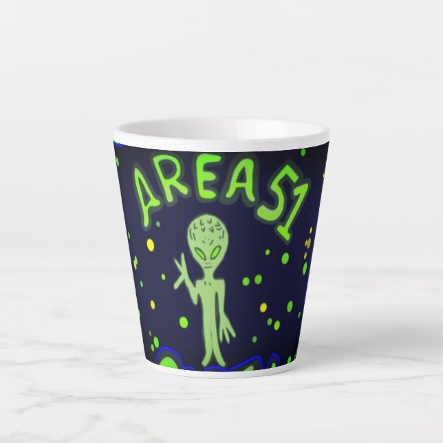 area 51 latte mug (Front)