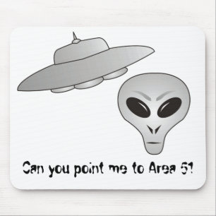 Area 51 mouse pad