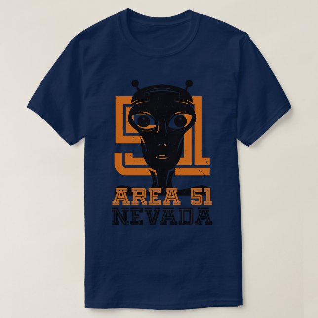 Area 51 Nevada T-Shirt (Design Front)
