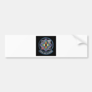 area 51 patch bumper sticker