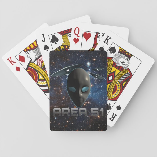 Area 51 playing cards (Back)