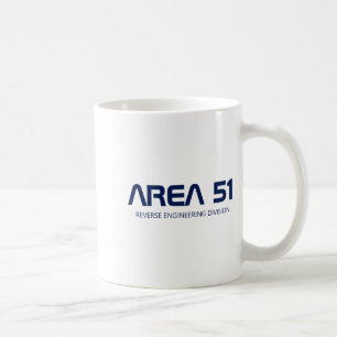 Area 51 Reverse Engineering Alien Ufo Paranormal  Coffee Mug