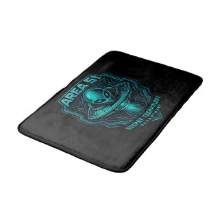 Area 51 Secret Technology Department Bath Mat