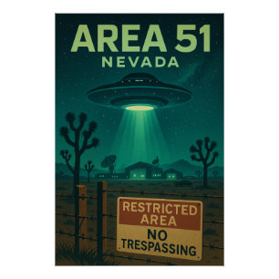 Area 51 – Secrets of the Desert Sky Poster