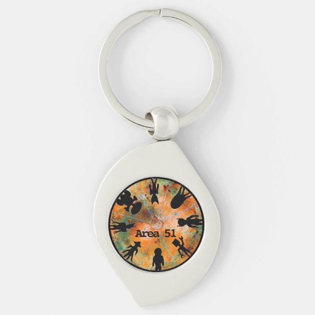 Area 51 Site Key Ring (Front)