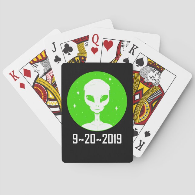 Area 51 Storm Date Playing Cards (Back)