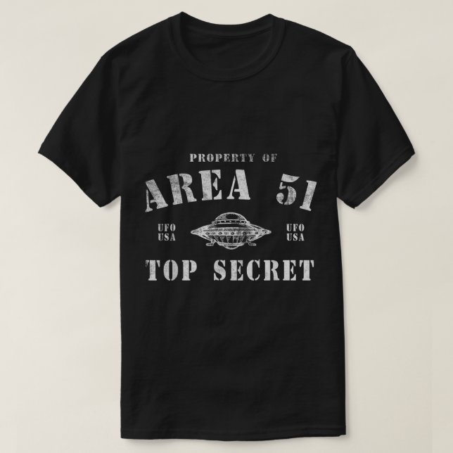 Area 51 Top Secret UFO Design (Design Front)