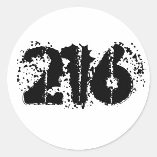 Area Code 216 (Cleveland) Classic Round Sticker