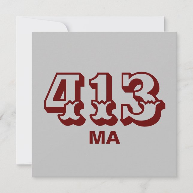 Area Code 413 (Front)