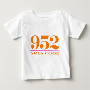 Area Code 952 Baby T-Shirt