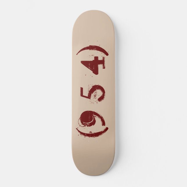 Area Code 954 Skateboard (Front)