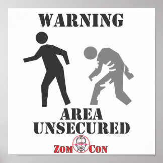 Area Unsecured Poster