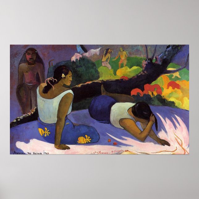 Arearea no Varua Ino - Paul Gauguin Print (Front)