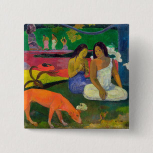 Arearea (The Red Dog), 1892 15 Cm Square Badge