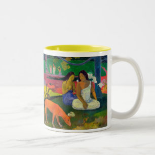 Arearea (The Red Dog), 1892 Two-Tone Coffee Mug