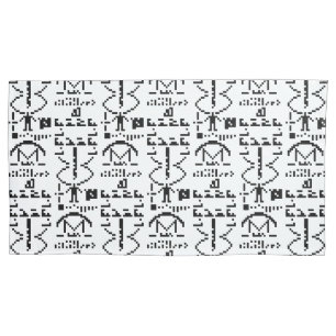 Arecibo Binary Message 1974 Pillowcase