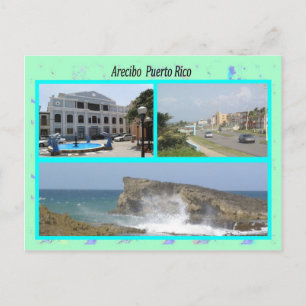 Arecibo Puerto Rico Postcard
