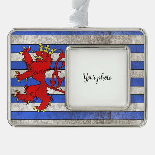 Arelerland Silver Plated Framed Ornament (Front)