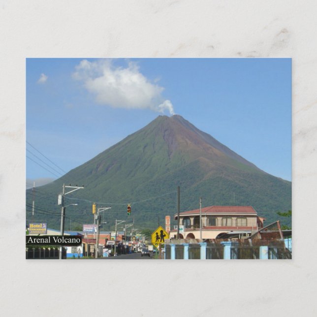 ARENAL VOLCANO, Costa Rica Postcard (Front)