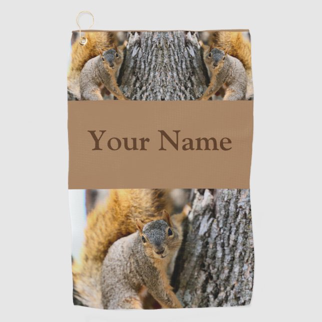 Aren't you coming? golf towel (Front)