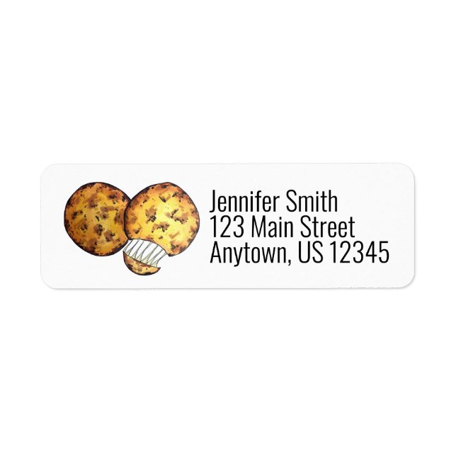 Arepas South American Venezuelan Colombian Food Return Address Label (Front)