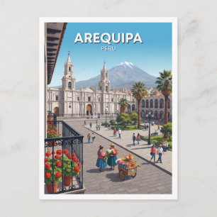 Arequipa Peru Gift Postcard