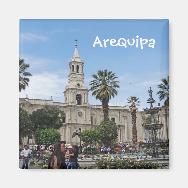 Arequipa - Plaza de Armas Magnet (Front)