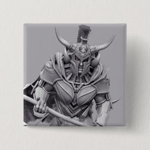 Ares 15 Cm Square Badge