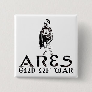 Ares 15 Cm Square Badge