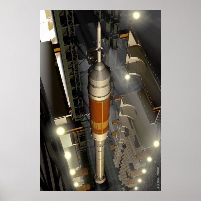 Ares 1 Rocket Poster (Front)