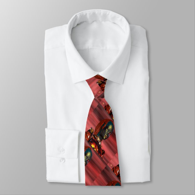 ARES CYBORG,RED SUNSET Science Fiction,Sci-Fi Tie (Tied)