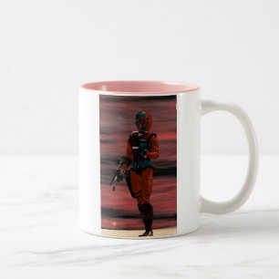 ARES - CYBORG Two-Tone COFFEE MUG