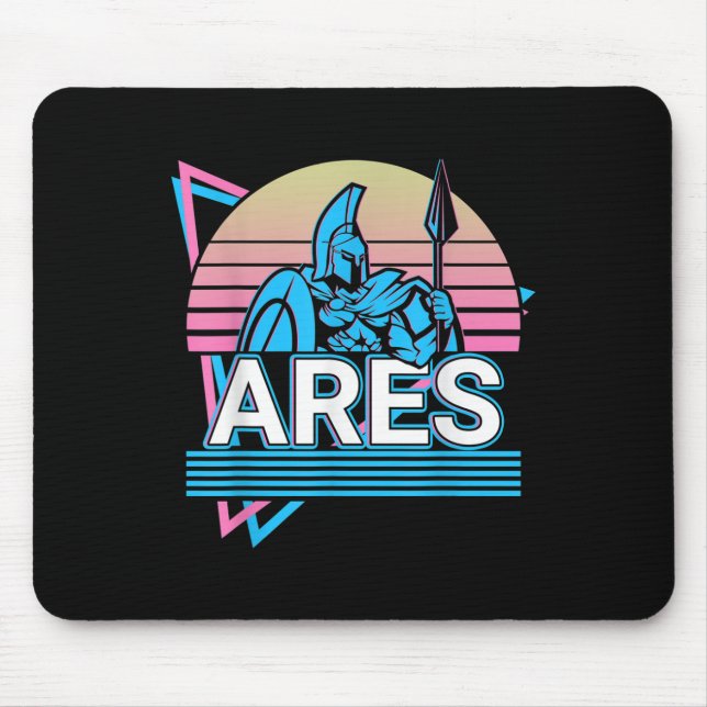Ares Greek God War  Mouse Pad (Front)