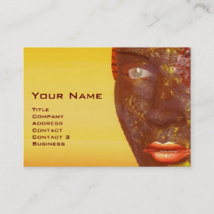 ARES IN THE DESERT OF HYPERION Detail Business Card