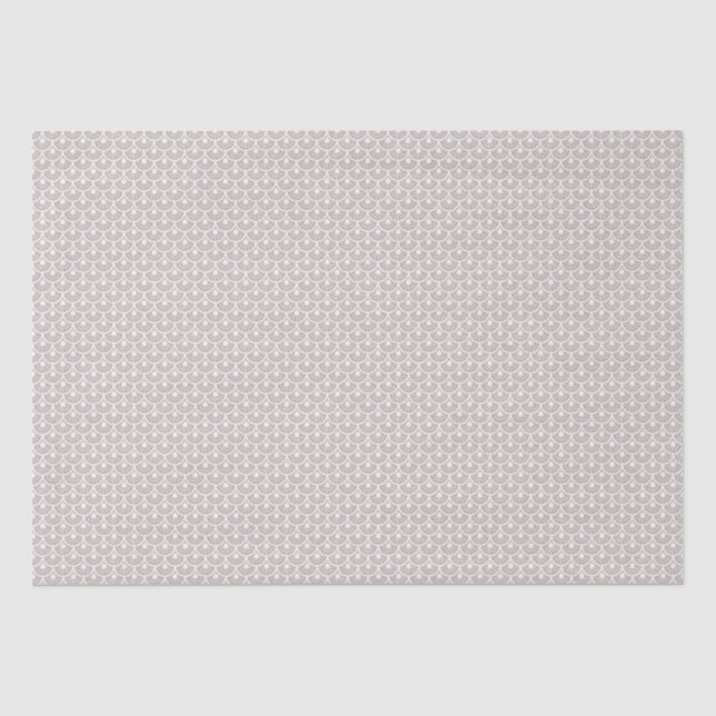 Ares (Mushroom) – Symmetric Seashell Pattern Tissue Paper (Front)