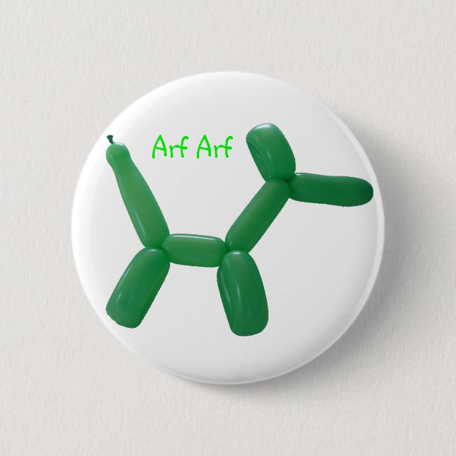 Arf Arf 6 Cm Round Badge (Front)