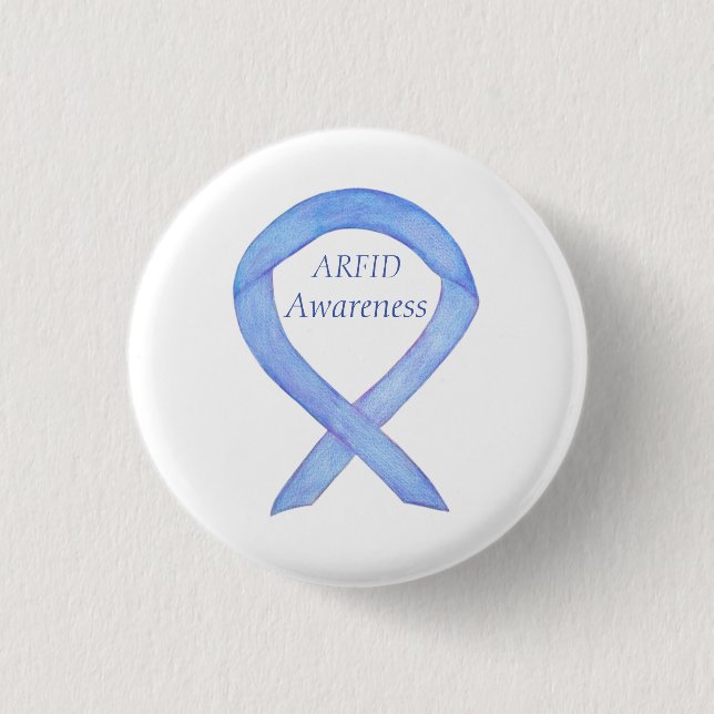 ARFID (Eating Disorder) Awareness Ribbon Pin (Front)