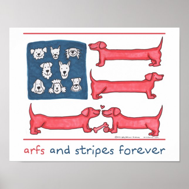 Arfs & Stripes Forever Poster (Front)