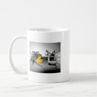 'Arg! Monsters!' Rubber Duck Mug